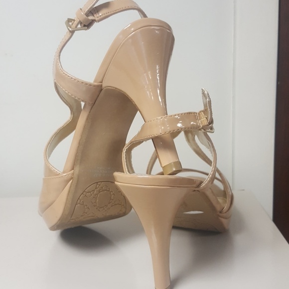 EUC Strappy Peep-toe Sandals - Picture 5 of 7